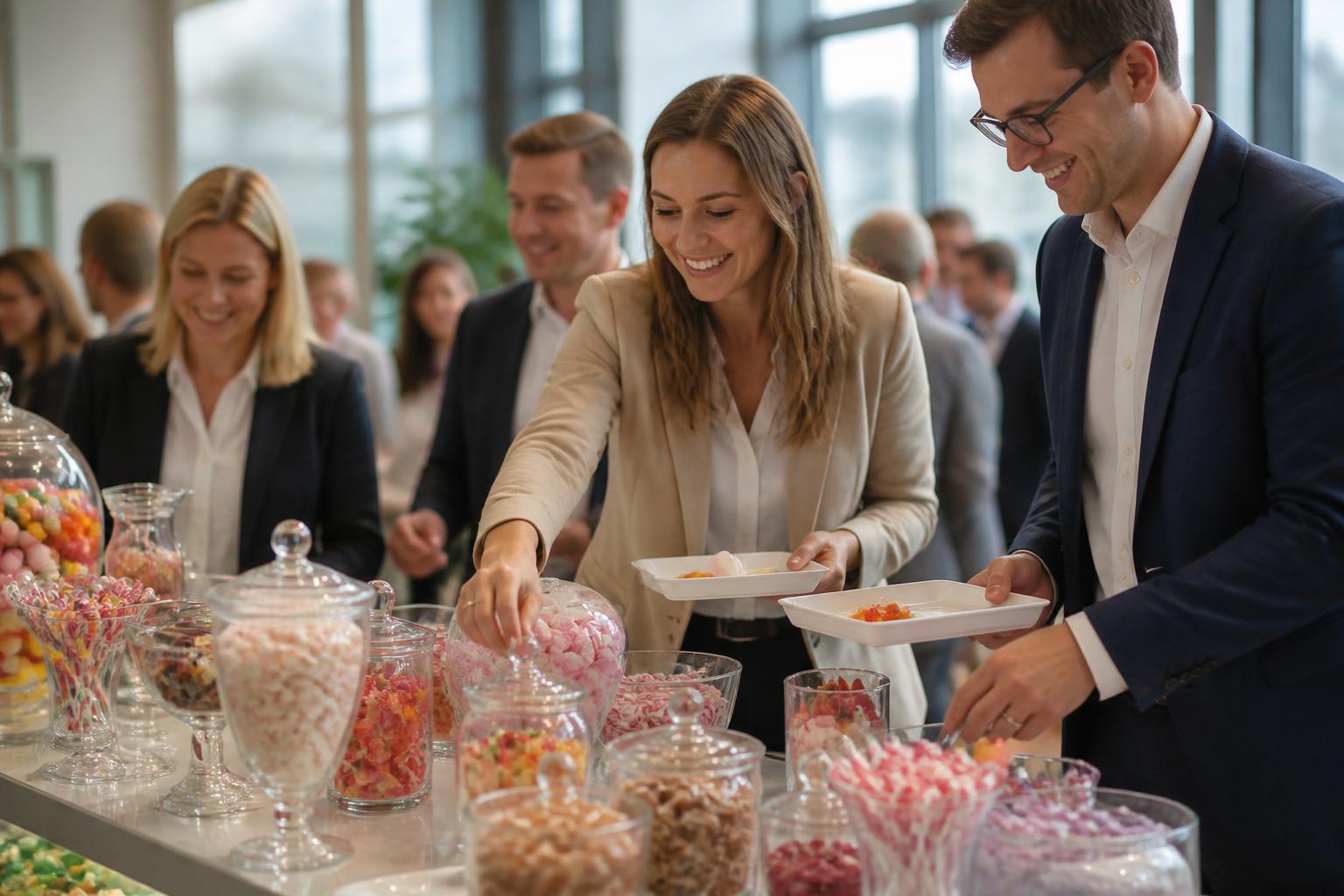 découvrez pourquoi un bar à bonbons coloré est la touche idéale pour dynamiser vos événements d'entreprise, en offrant convivialité, originalité et plaisir sucré à tous les participants.
