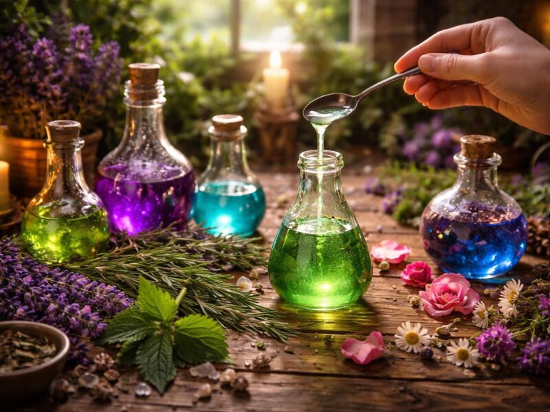 Recette de potion magique buvable : concoctez des breuvages féeriques pour vos amis