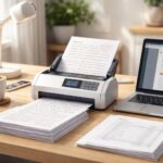 Scanner compact : choisir pour numériser devoirs en PDF