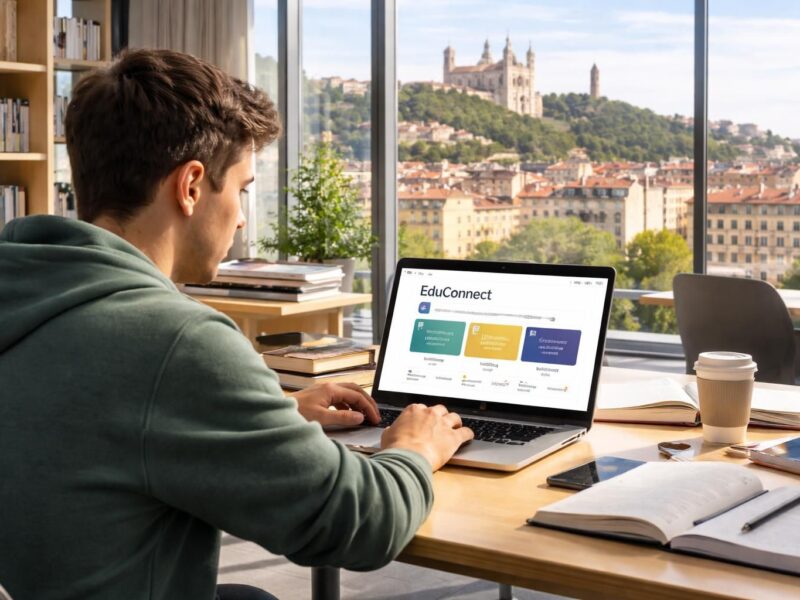 Un guide sur l&rsquo;utilisation d&rsquo;educonnect à Lyon pour toutes vos ressources académiques