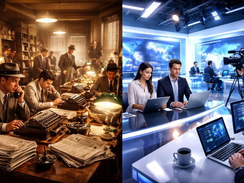 Évolution de l&rsquo;usage : traditionnel contre traditionel dans les médias modernes
