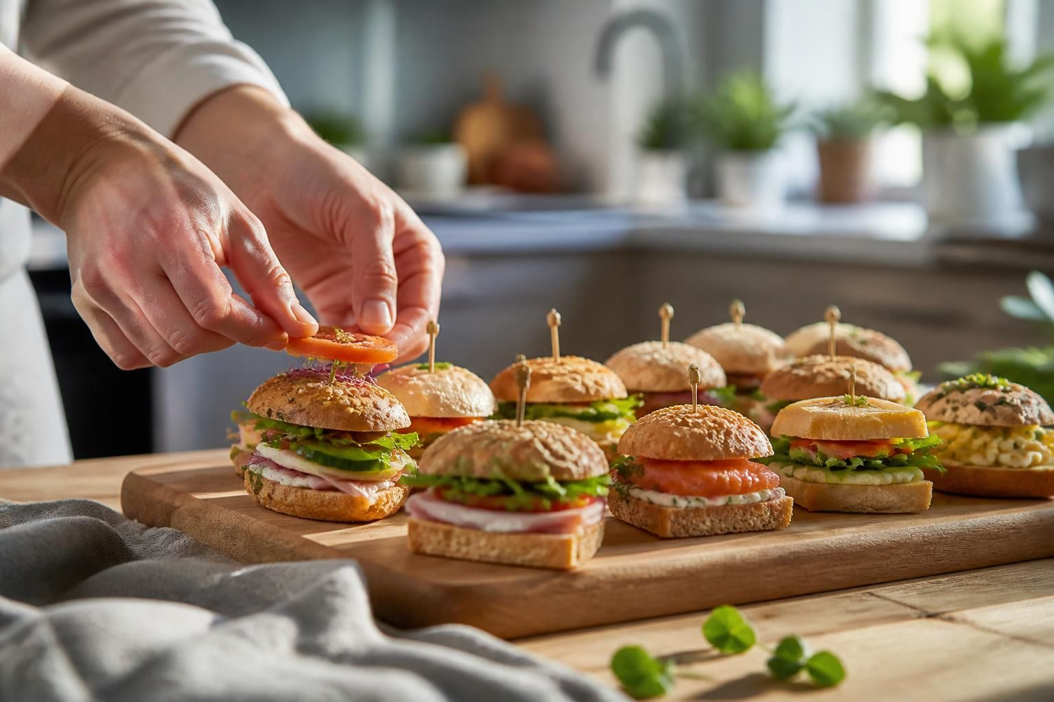 découvrez notre guide pratique pour préparer un assortiment de mini sandwiches rapidement et facilement, parfaits pour vos apéritifs et réceptions.