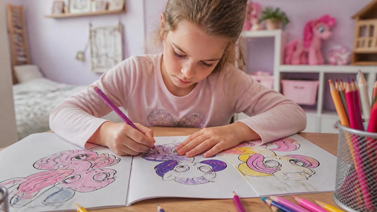 Le coloriage : My little pony comme outil éducatif : top 5 des avantages
