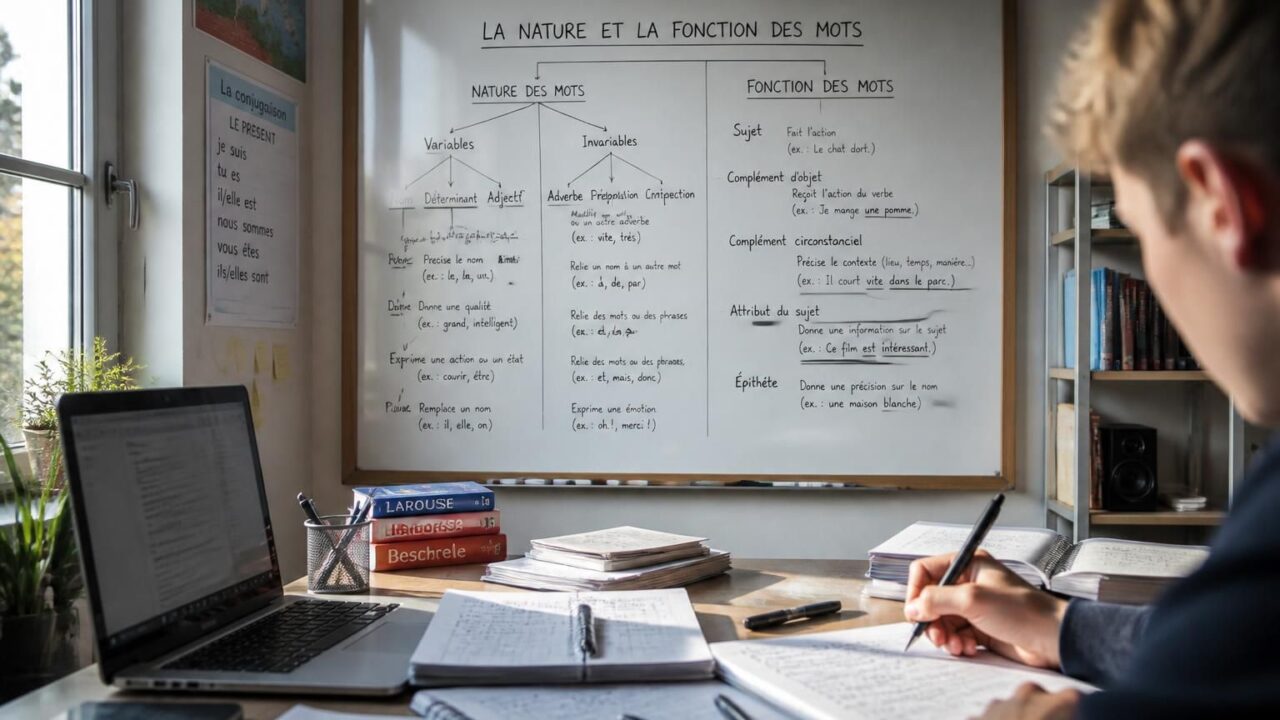 découvrez le tableau nature et fonction des mots, un outil essentiel pour les étudiants afin de maîtriser la grammaire et améliorer leurs compétences en rédaction.