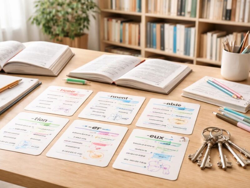 Les exemples de suffixes expliqués : des clés pour maîtriser la langue