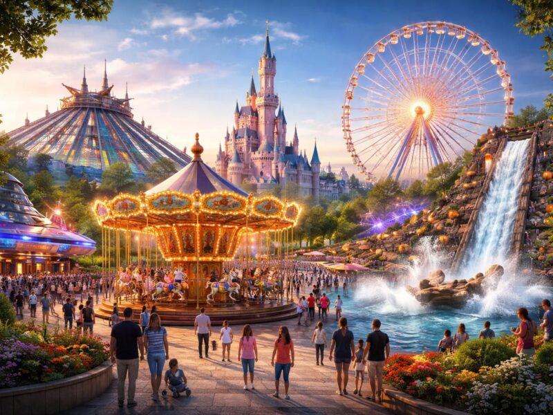 découvrez le top 5 des parcs d'attractions à paris incontournables pour vivre des moments de plaisir et d'aventure en famille ou entre amis.