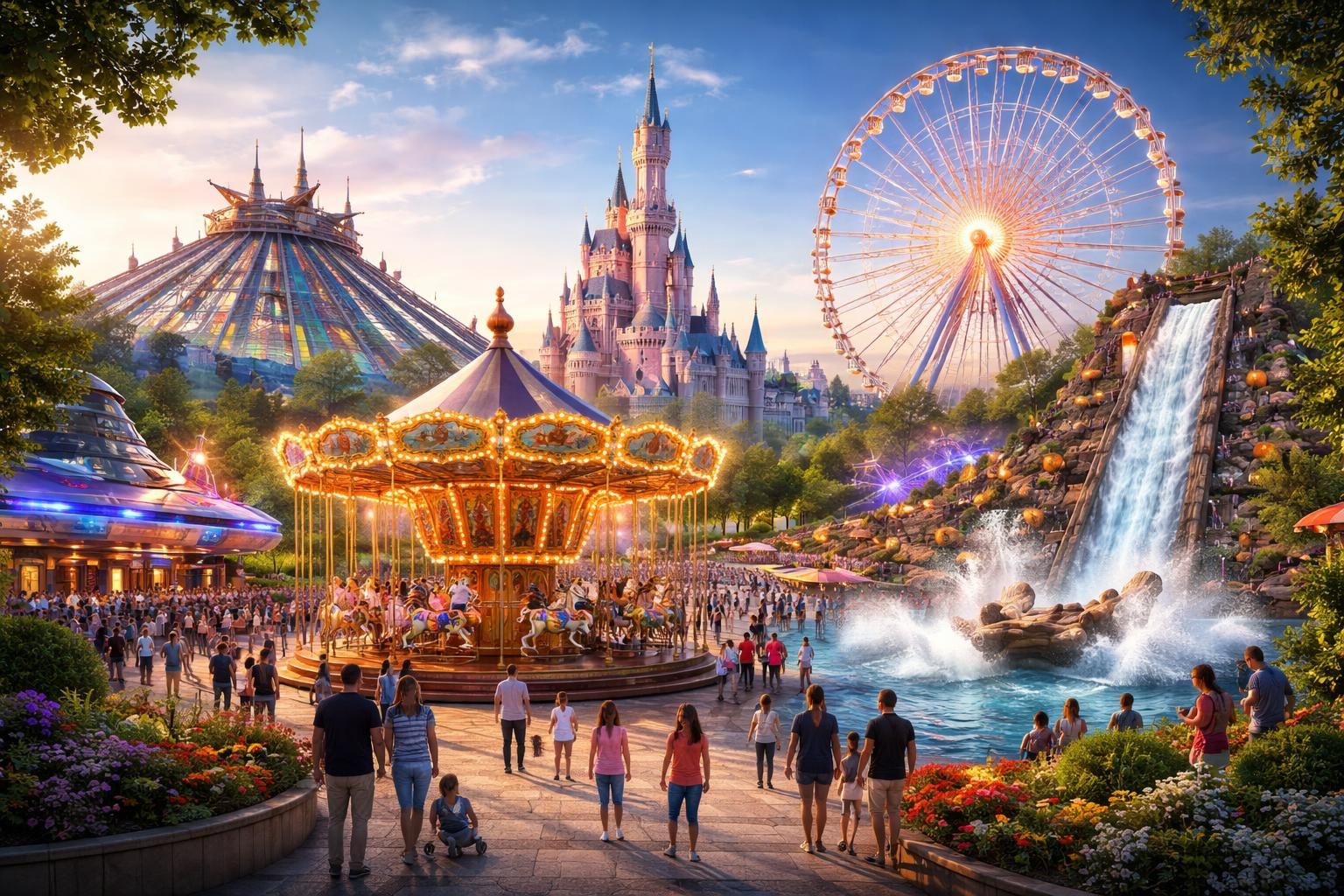 découvrez le top 5 des parcs d'attractions à paris incontournables pour vivre des moments de plaisir et d'aventure en famille ou entre amis.