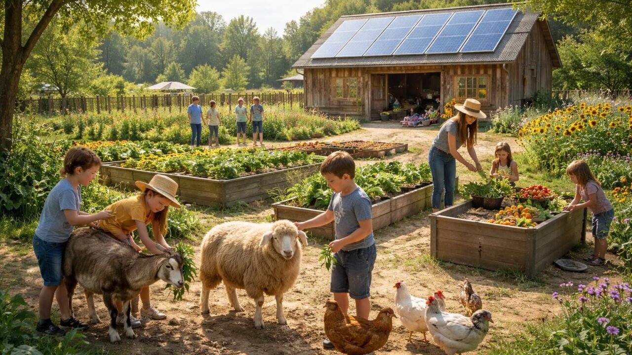 découvrez comment une ferme pédagogique à reims valorise les valeurs écologiques à travers des pratiques durables et éducatives pour sensibiliser petits et grands à la protection de l'environnement.