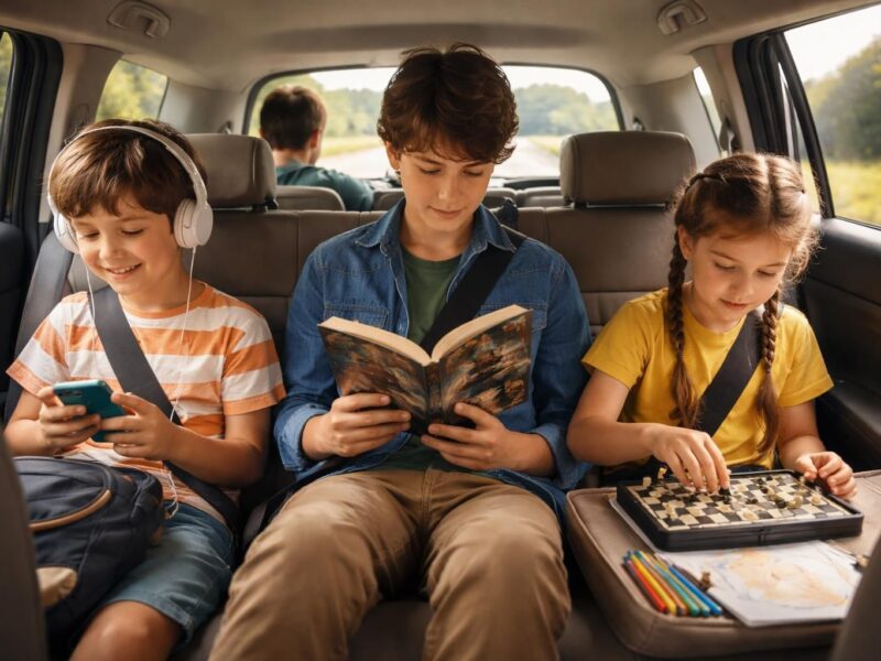 MPMan en voiture : occuper enfants/ados sans galérer (offline)