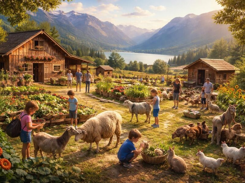 découvrez les merveilles d'une ferme pédagogique à annecy, une expérience ludique et éducative pour toute la famille. animaux, ateliers et découvertes vous attendent au cœur de la nature.