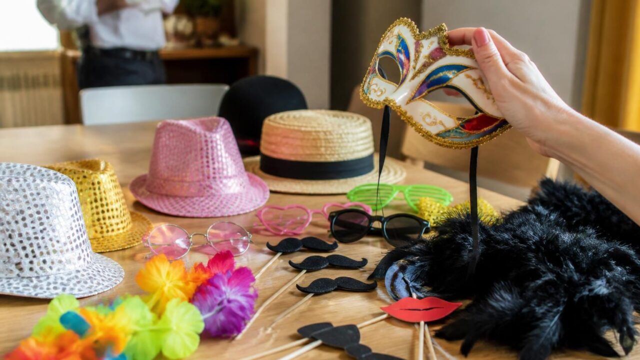 découvrez des accessoires rigolos pour un photobooth original et amusant, parfaits pour créer des souvenirs inoubliables lors de vos événements.