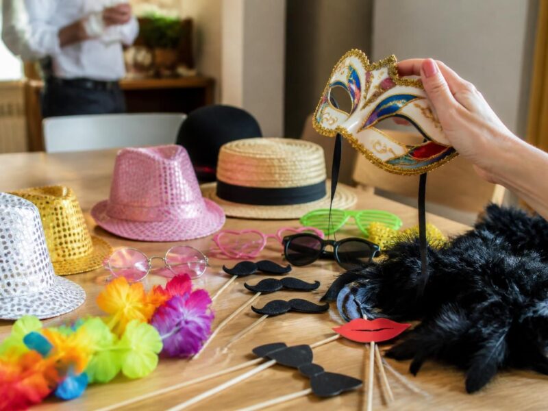 Les accessoires rigolos pour un photobooth original