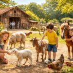 Les animaux de la ferme pédagogique à Narbonne : apprenez en vous amusant