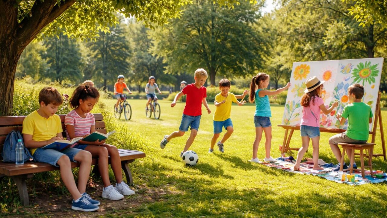 découvrez les meilleures activités ludiques et éducatives pour les enfants de 9 à 12 ans à faire pendant les vacances scolaires.