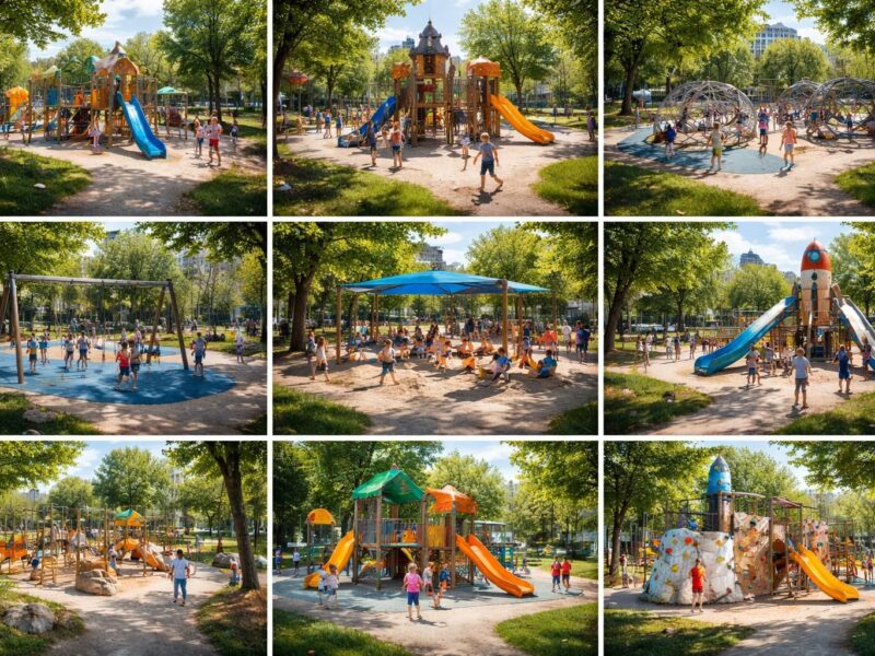 Top 10 des parc de jeux à proximité qui raviront vos petits aventuriers